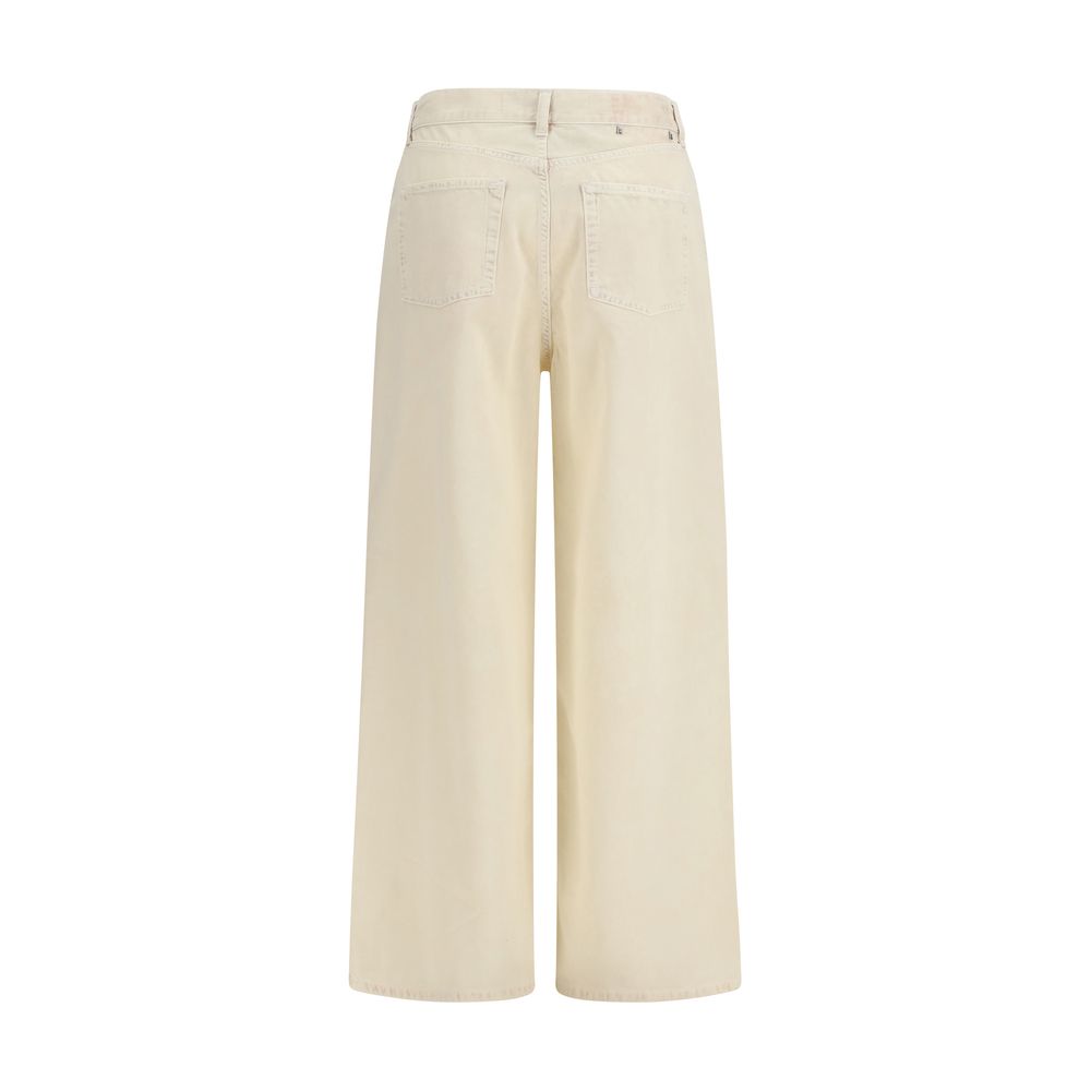Golden Goose Bicolor Cotton Relaxed Fit Jeans - Artisanal Luxury