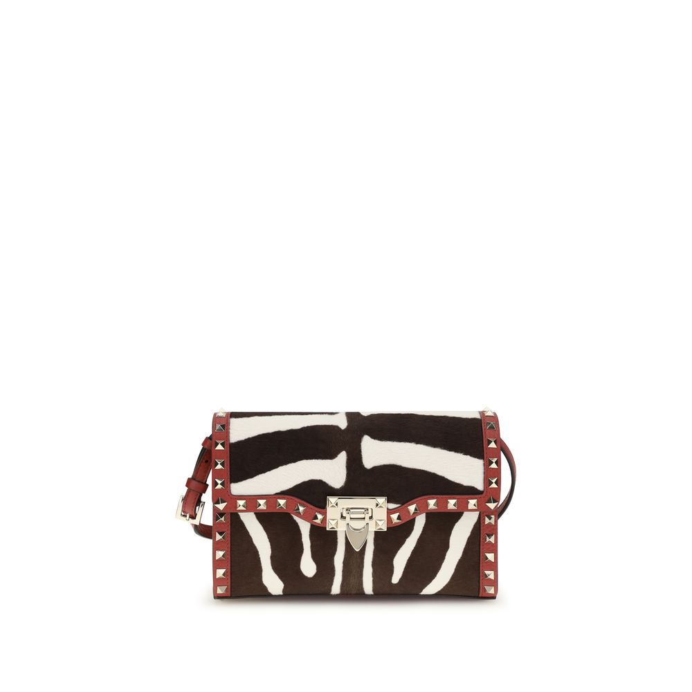 Valentino Garavani Multicolor Calf Leather Shoulder Bag - Luxury Redefined