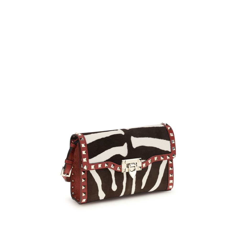 Valentino Garavani Multicolor Calf Leather Shoulder Bag - Luxe Elegance