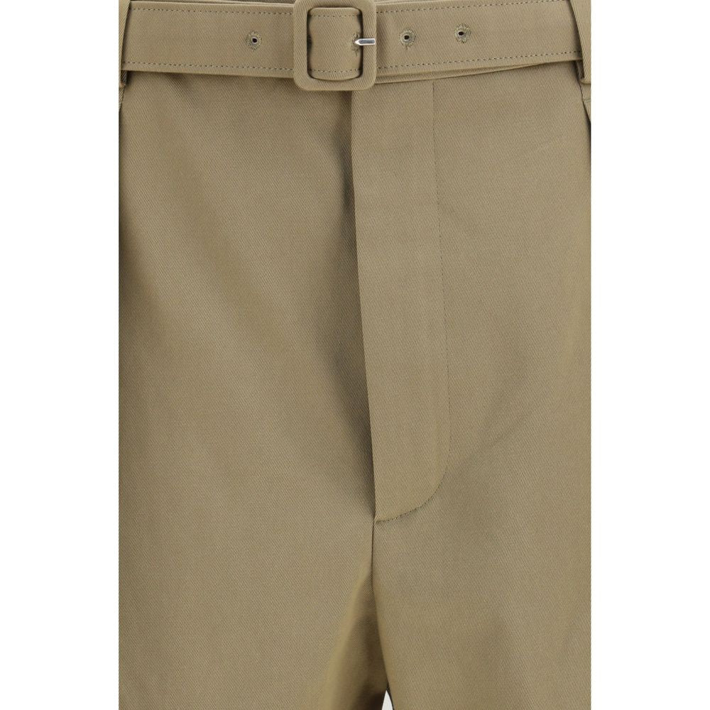 Saint Laurent Beige Cotton Bermuda Shorts – Elevated Luxury Fashion
