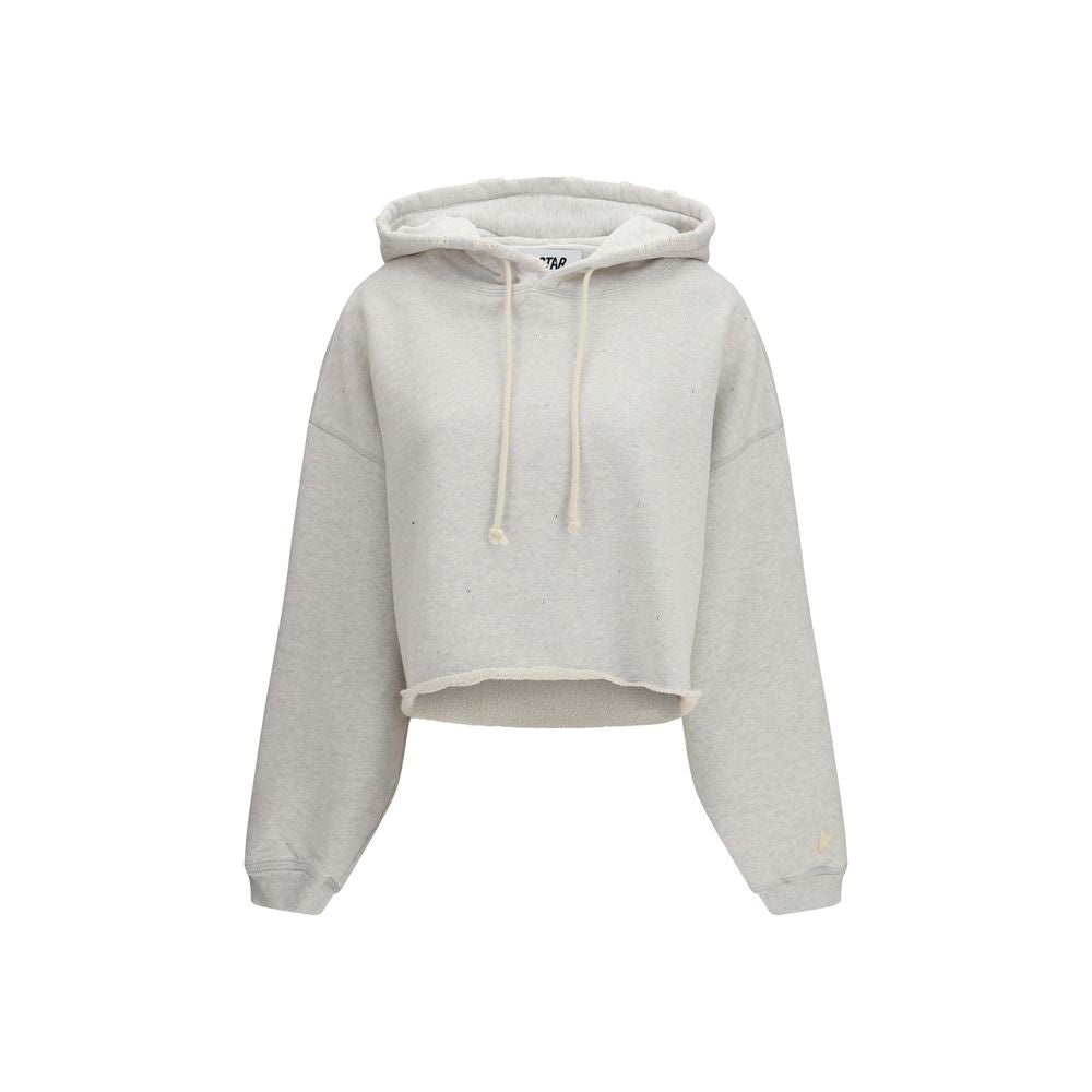 Golden Goose Gray Cotton Sweatshirt – Effortless Luxury Redefined