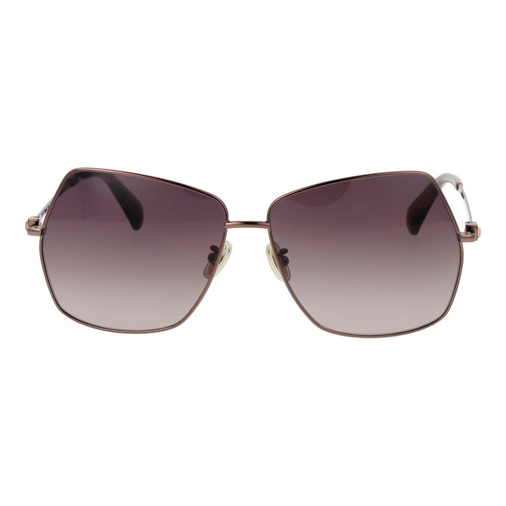 Max Mara Bronze Metal Sunglasses - Timeless Luxury Accessory