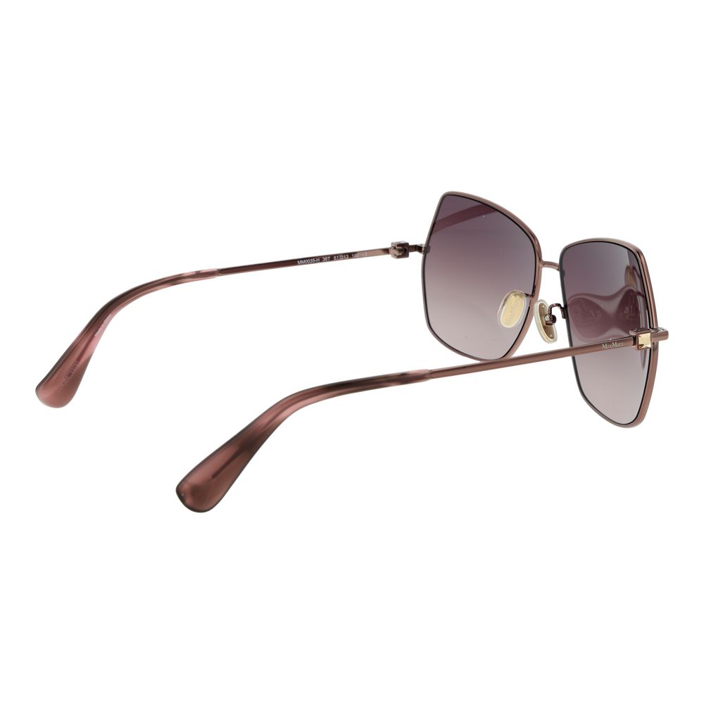 Max Mara Bronze Metal Sunglasses - Timeless Luxury Accessory