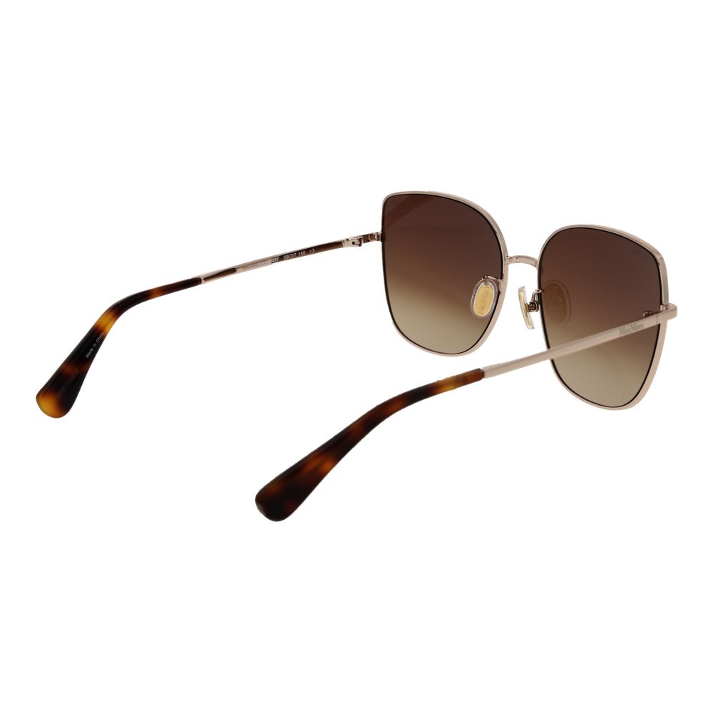 Discover the Max Mara Rose Gold Metal Sunglasses, a luxurious blend of exquisite craftsmanship and modern elegance, perfect for the discerning individual seeking timeless style.