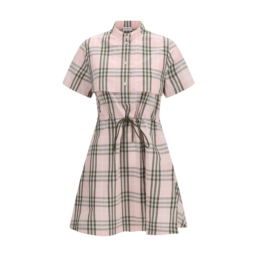 Burberry Multicolor Cotton Casual Dress, Artisanal Luxe Elegance