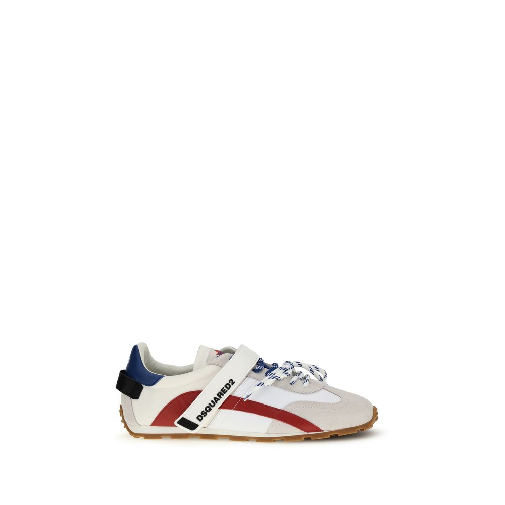 Dsquared² Multicolor Calf Leather Sneakers - Luxury Urban Elegance