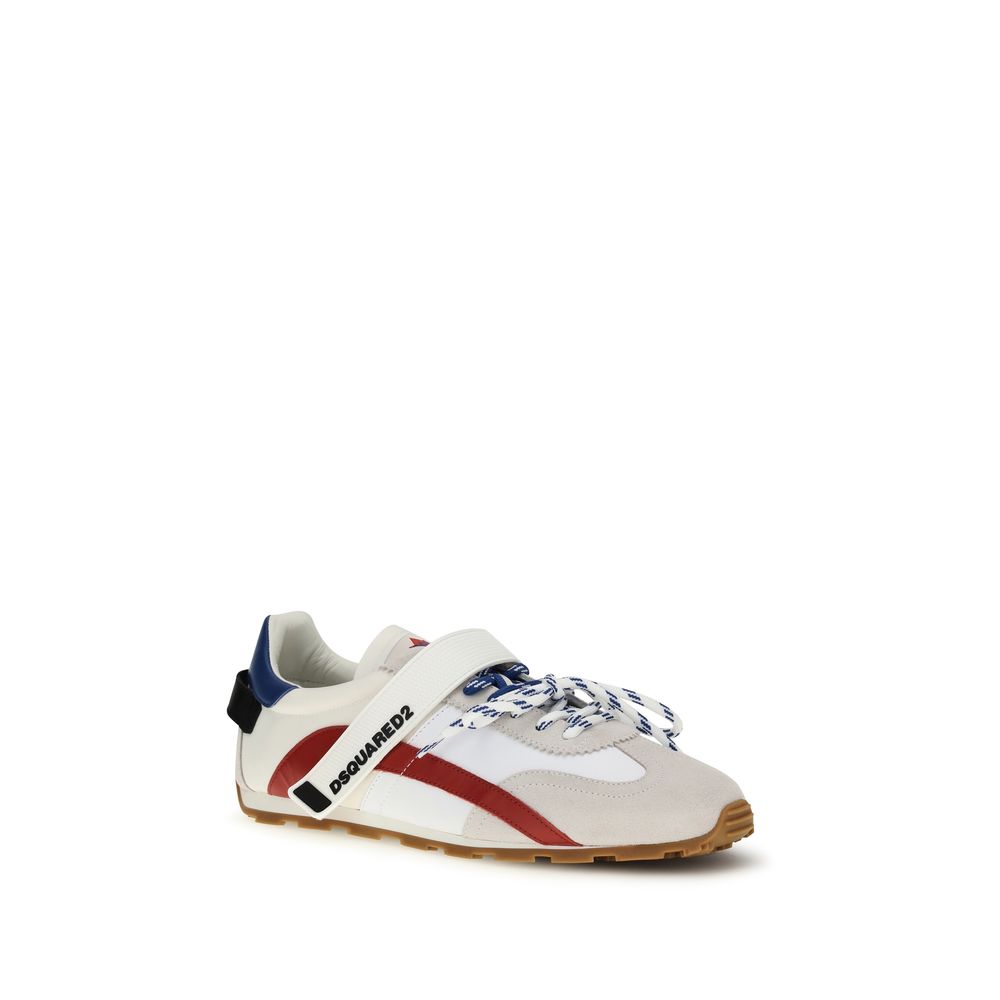 Dsquared² Multicolor Calf Leather Sneakers - Urban Elegance