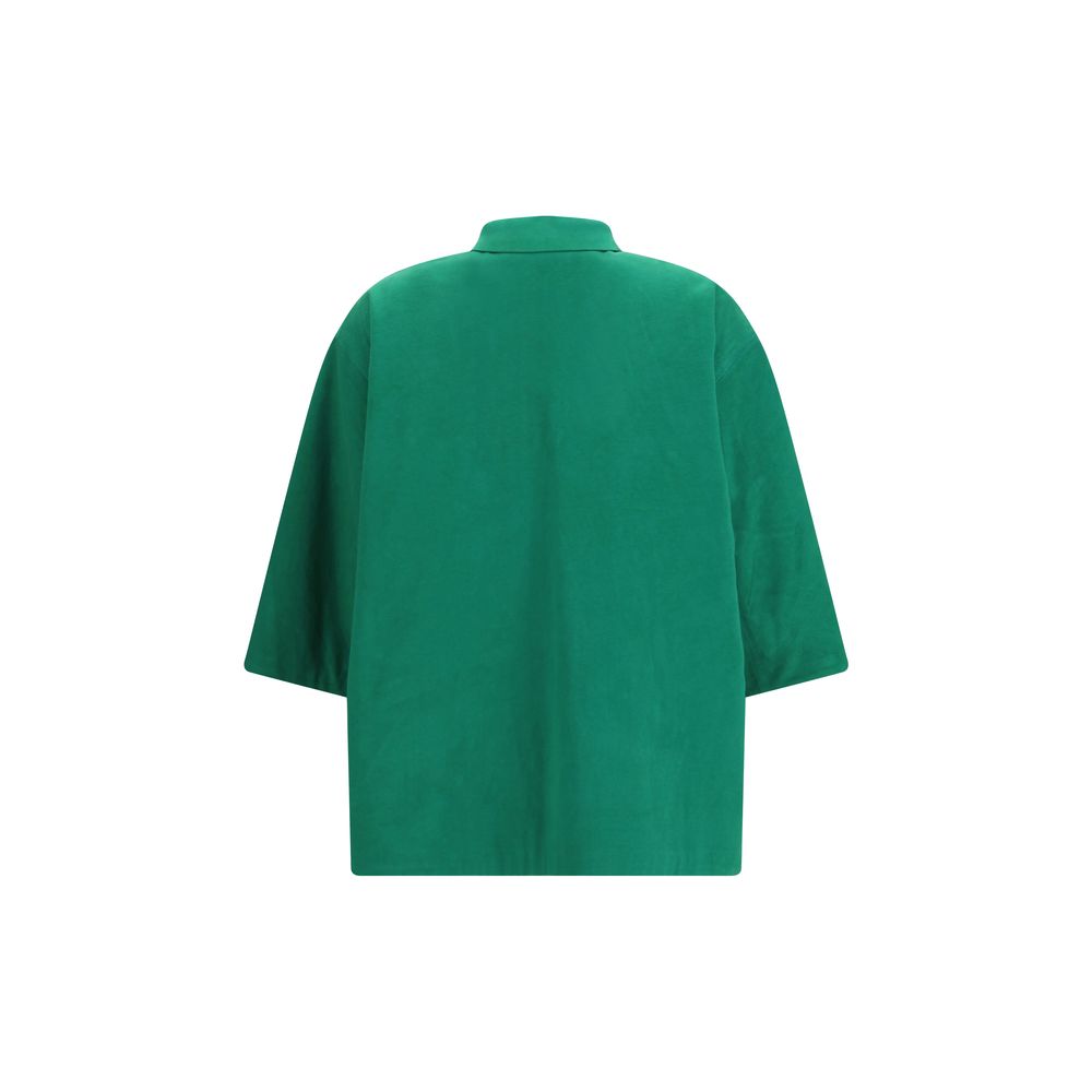 Prada Bicolor Polyethylene Biker Jacket - Timeless Luxury Elegance