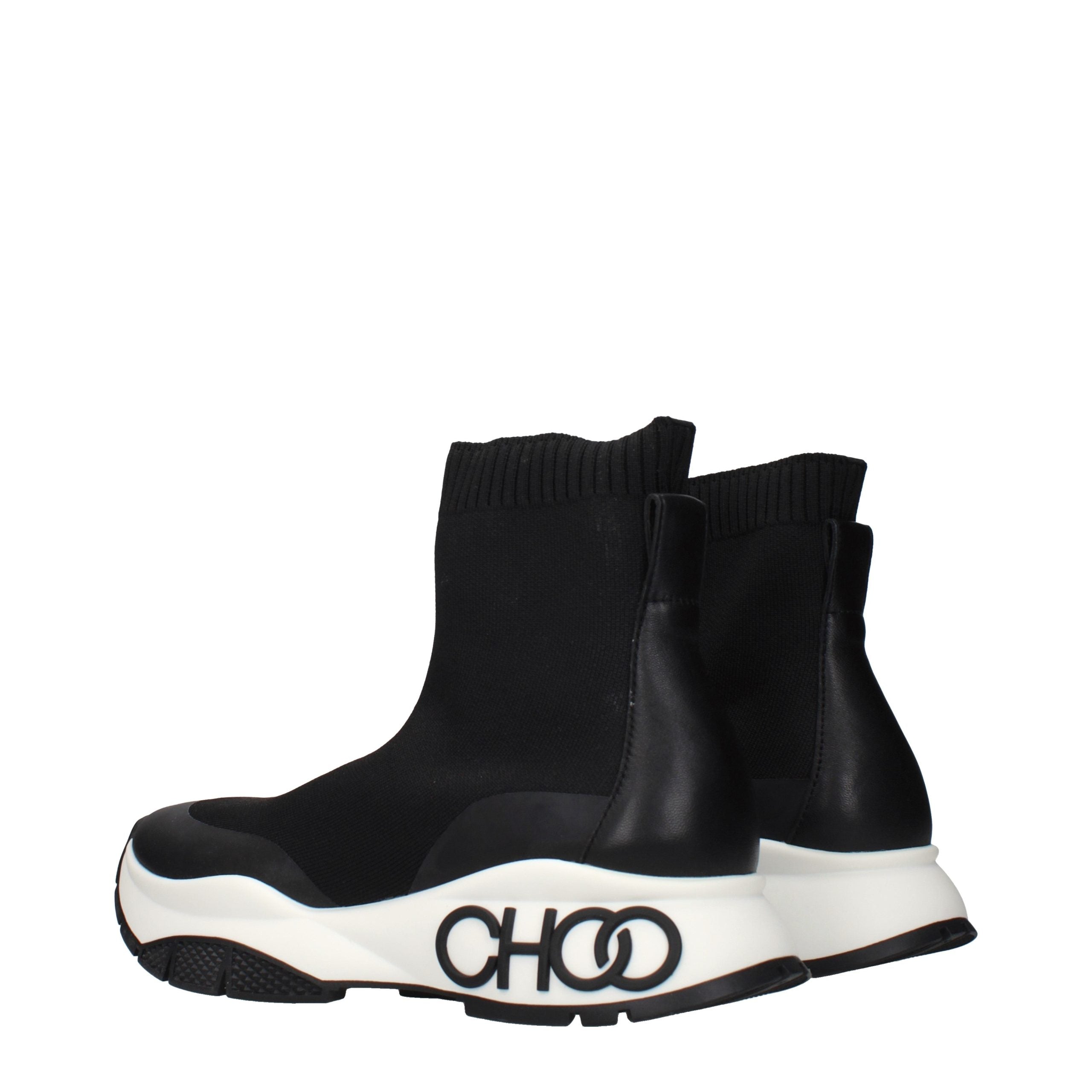 Jimmy Choo Black Fabric Ankle Boots - Elevate Your Elegance