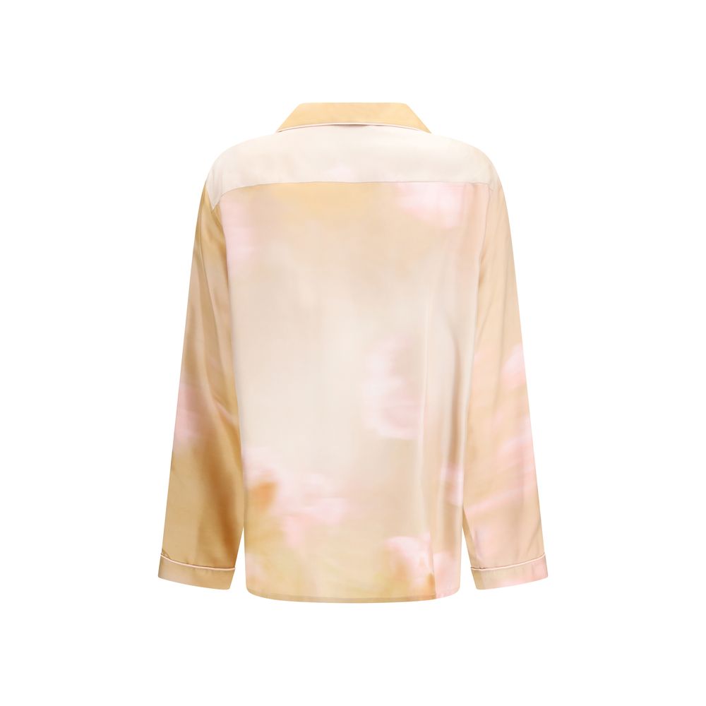 Fabiana Filippi Multicolor Silk Pattern Shirt - Exquisite Luxury