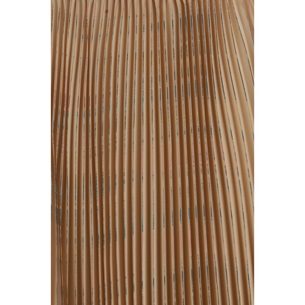 Fabiana Filippi Beige Midi Skirt - Timeless Elegance in Luxury