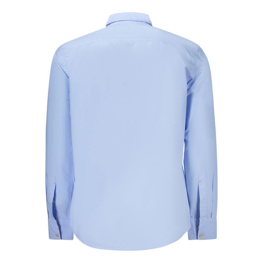 Hugo Boss Azzurro Cotton Shirt - Timeless Elegance Redefined