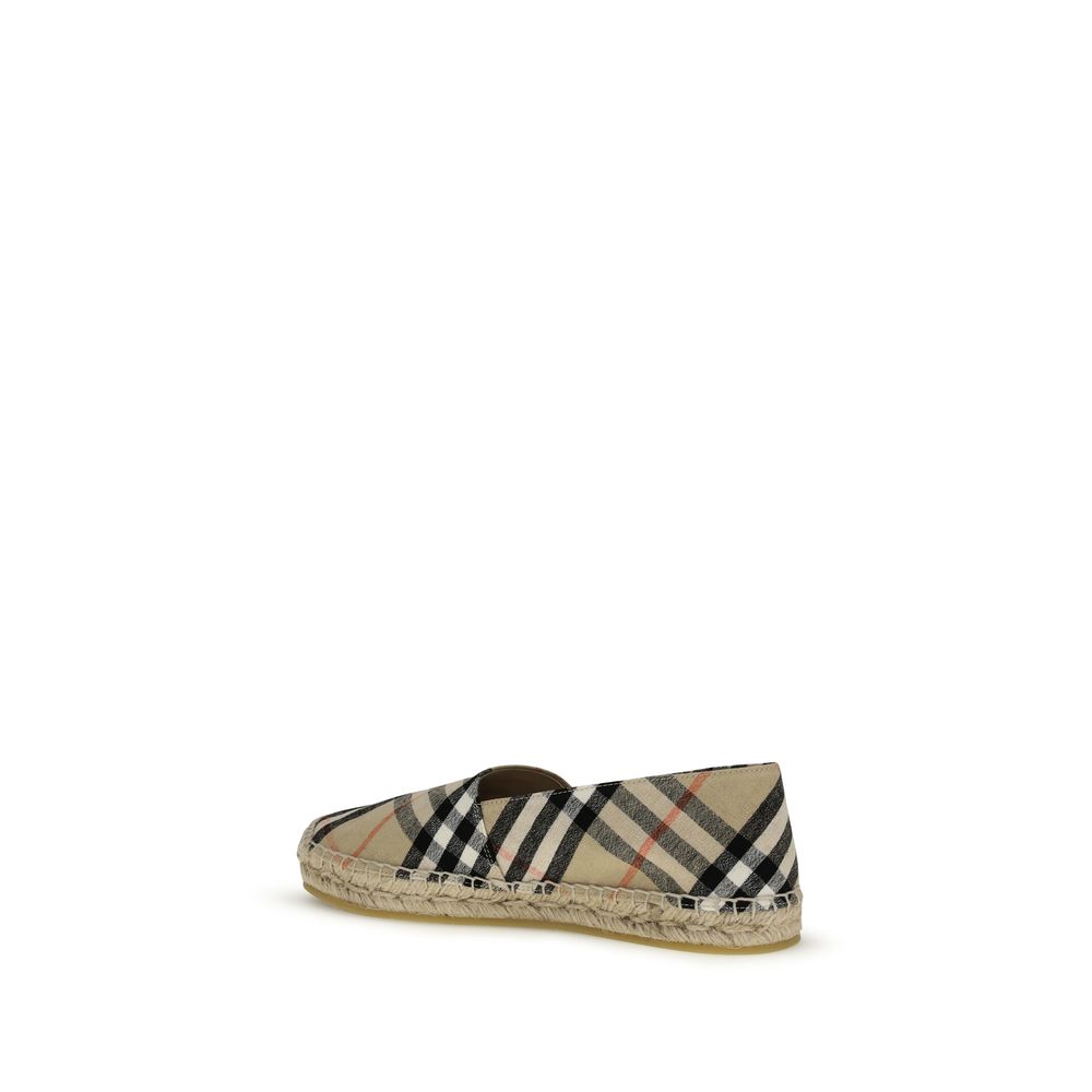 Burberry Multicolor Cotton Espadrilles - Luxury Footwear Redefined