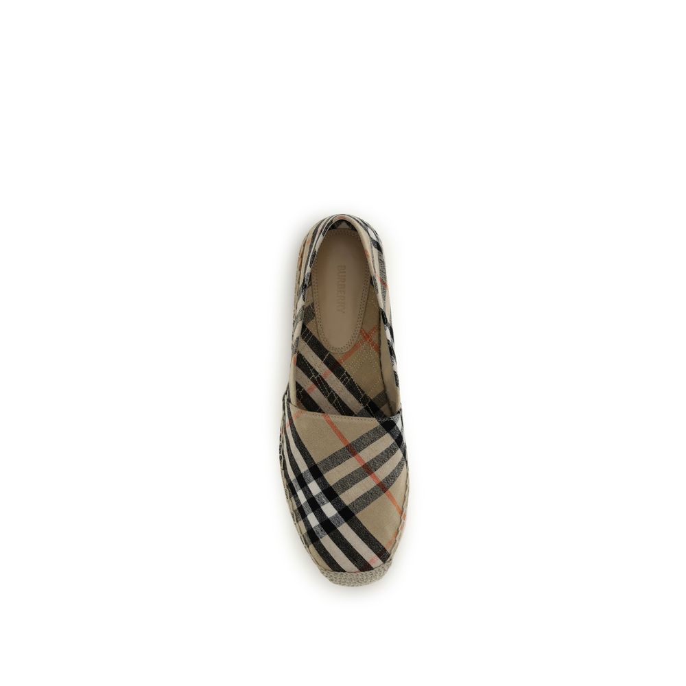 Burberry Multicolor Cotton Espadrilles - Luxury Footwear Redefined