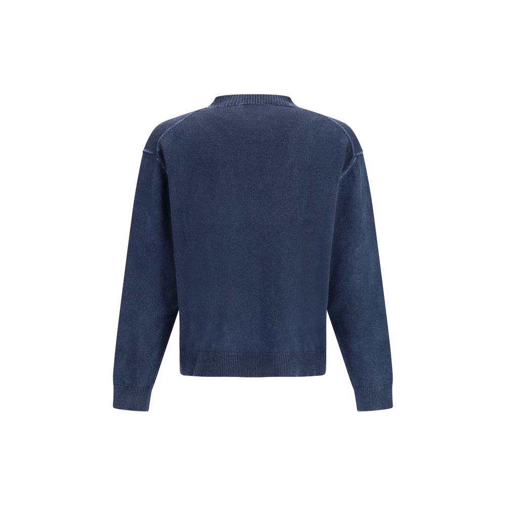 Dsquared² Blue Polyester Sweatshirt - Artisanal Luxury Essential