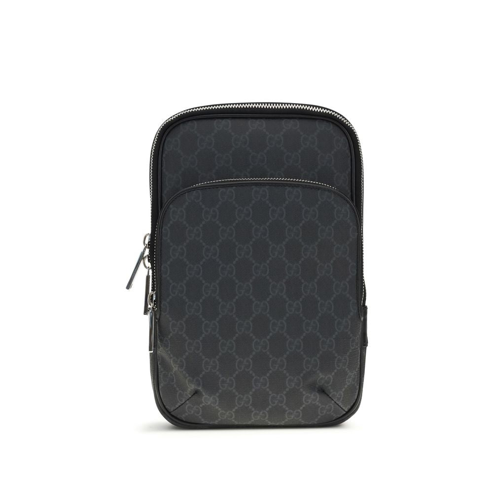 Discover the Gucci Black Polyurethane Shoulder Bag from the SS26 collection, a masterpiece of craftsmanship that embodies elegance and versatility for the discerning individual.