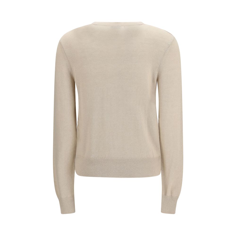 Burberry Beige Cardigan - Designer Luxury Knitwear