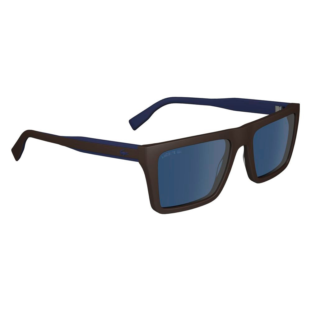 Lacoste Brown Injected Sunglasses - Timeless Luxury Eyewear