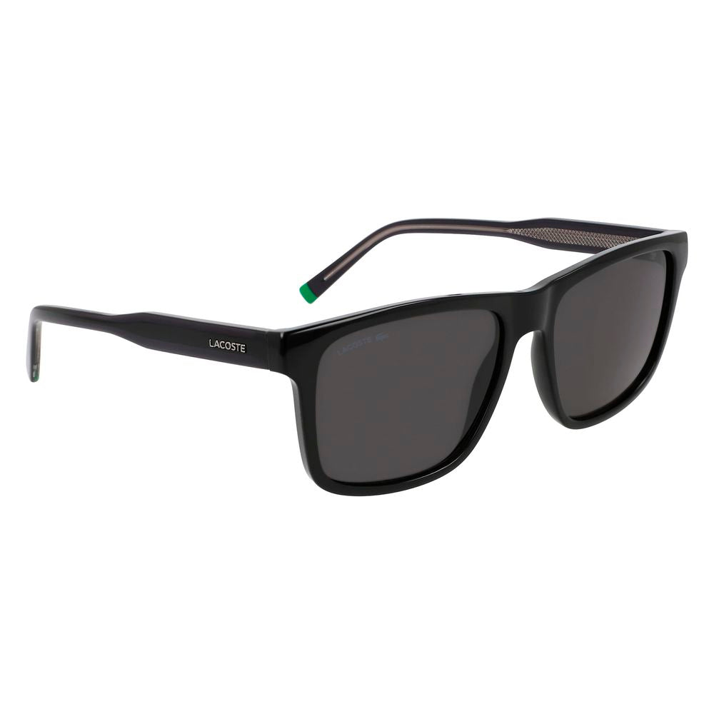 Indulge in the sophistication of Lacoste Black Injected Sunglasses, where exquisite craftsmanship meets timeless elegance, elevating your style with luxurious allure.