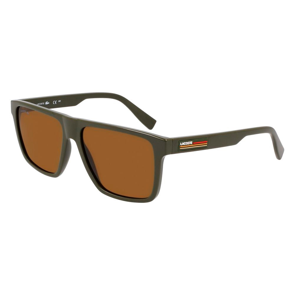 Lacoste Brown Injected Sunglasses - Timeless Luxury Eyewear