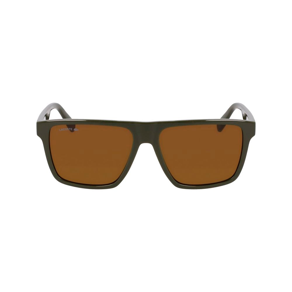 Lacoste Brown Injected Sunglasses - Timeless Luxury Eyewear