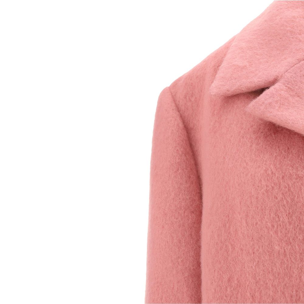 Discover the Jil Sander Multicolor Mohair Coat, a luxurious blend of mohair and wool, crafted in Italy for timeless elegance and sophisticated allure.