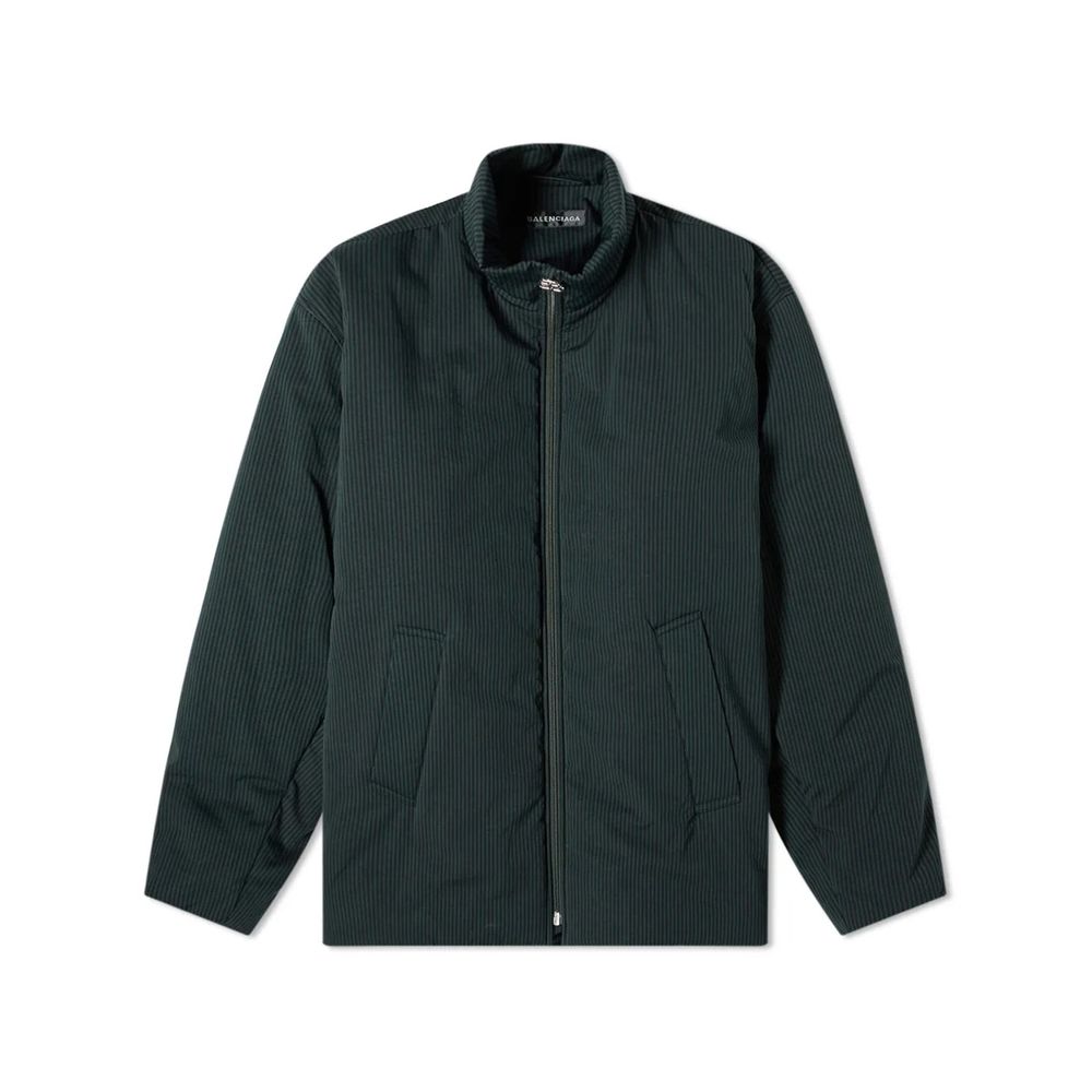Balenciaga Black Cotton Full-Length Jacket - Luxurious Couture