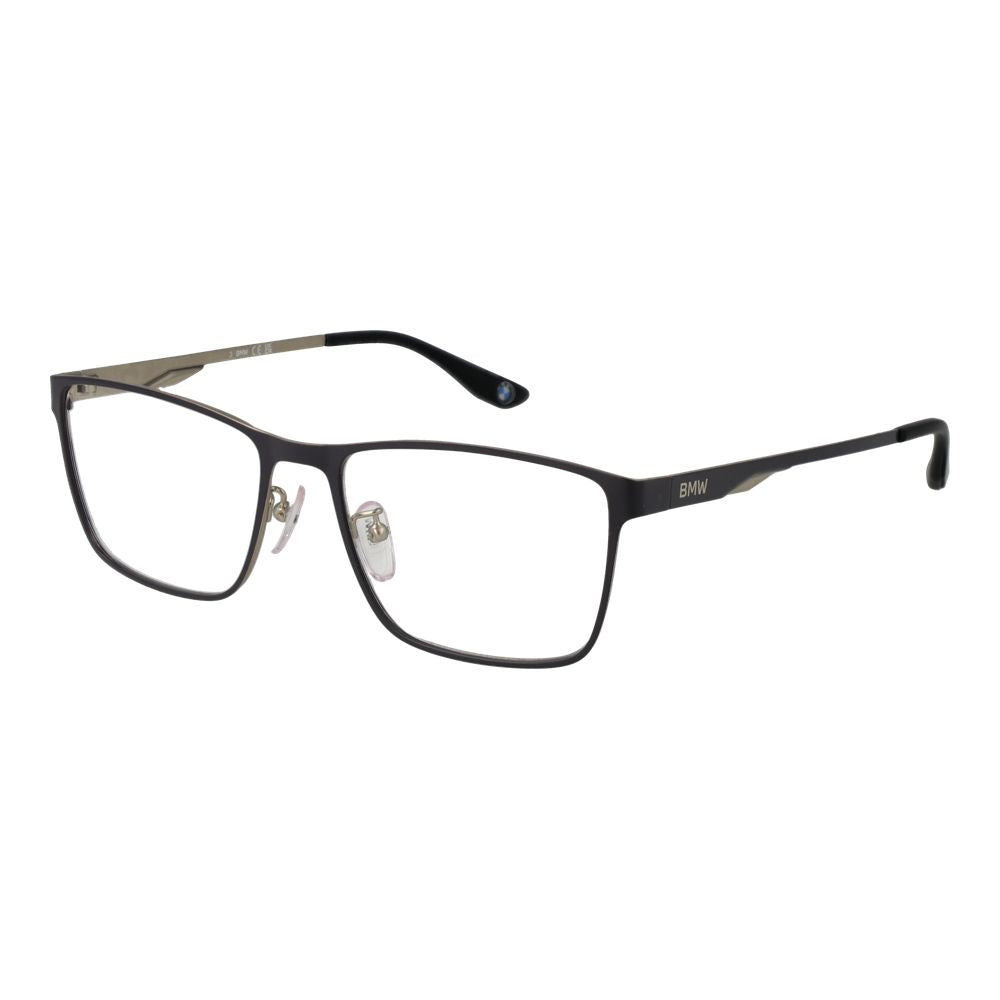 BMW Gray Metal Glasses Frames - Designer Luxury Eyewear