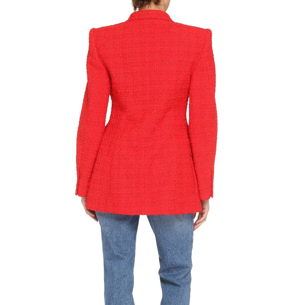 Balenciaga Multicolor Cotton Jacket - Designer Couture Elegance