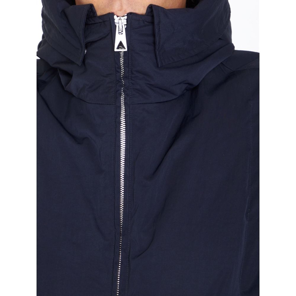 Bottega Veneta Blue Polyamide Shell Jacket - Designer Couture
