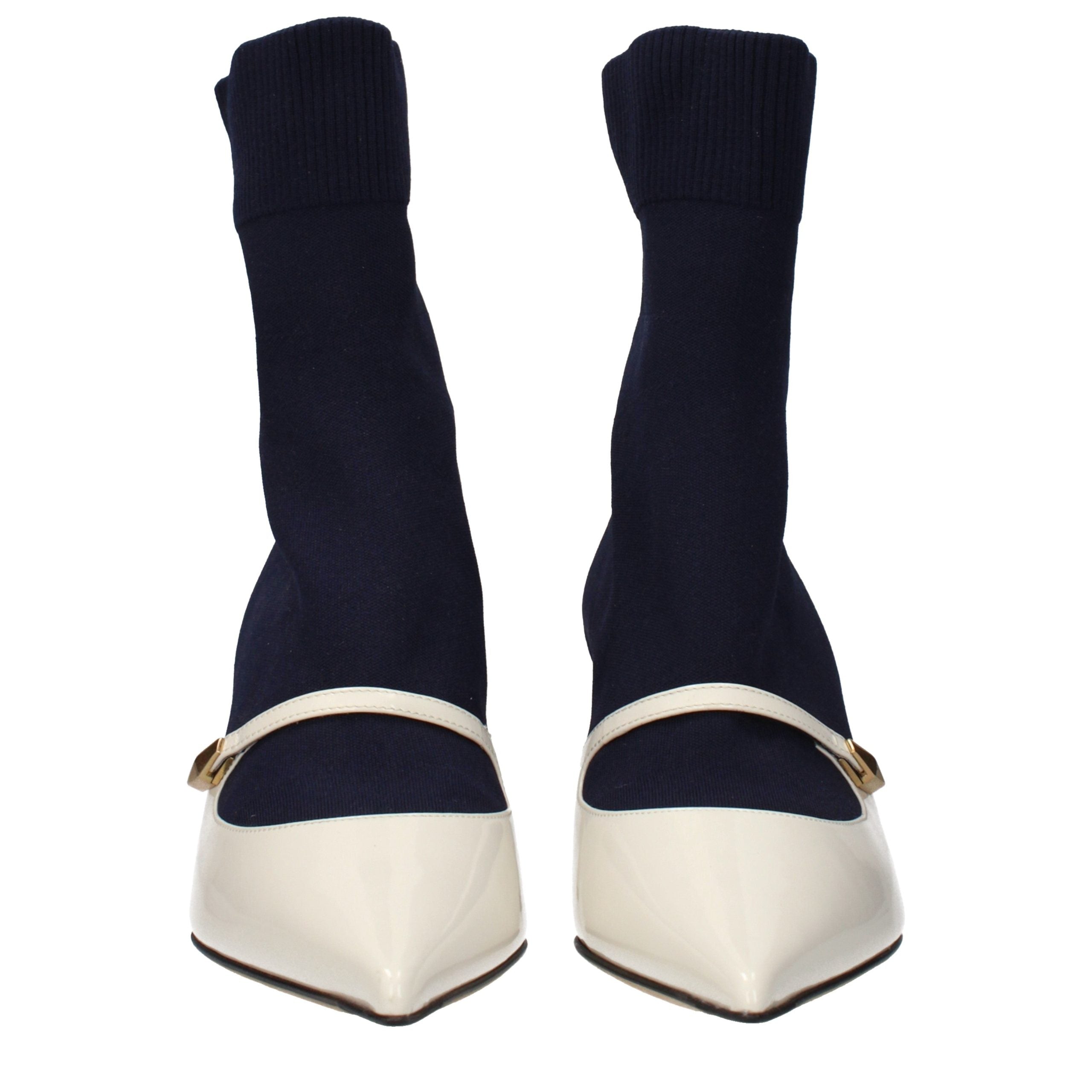 Step into the realm of sophistication with Jimmy Choo Blue Fabric Ankle Boots, where exquisite craftsmanship meets modern elegance, perfect for every discerning individual.