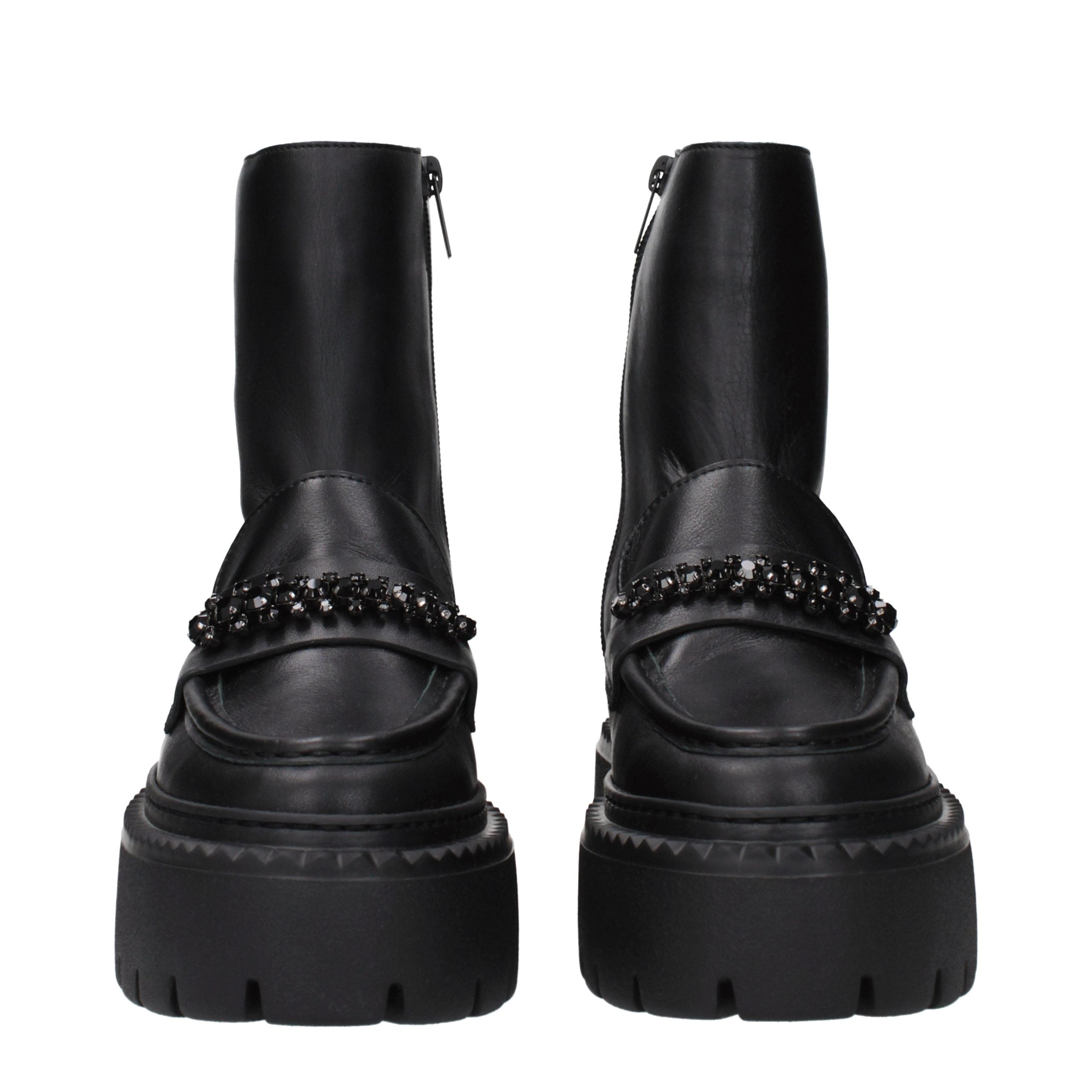 Experience the exquisite craftsmanship of Jimmy Choo Black Leather Ankle Boots, where luxurious design meets modern sophistication, perfect for every elegant occasion.