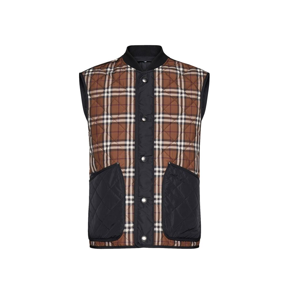 Burberry Brown Polyester Clothing - Designer Couture Elegance