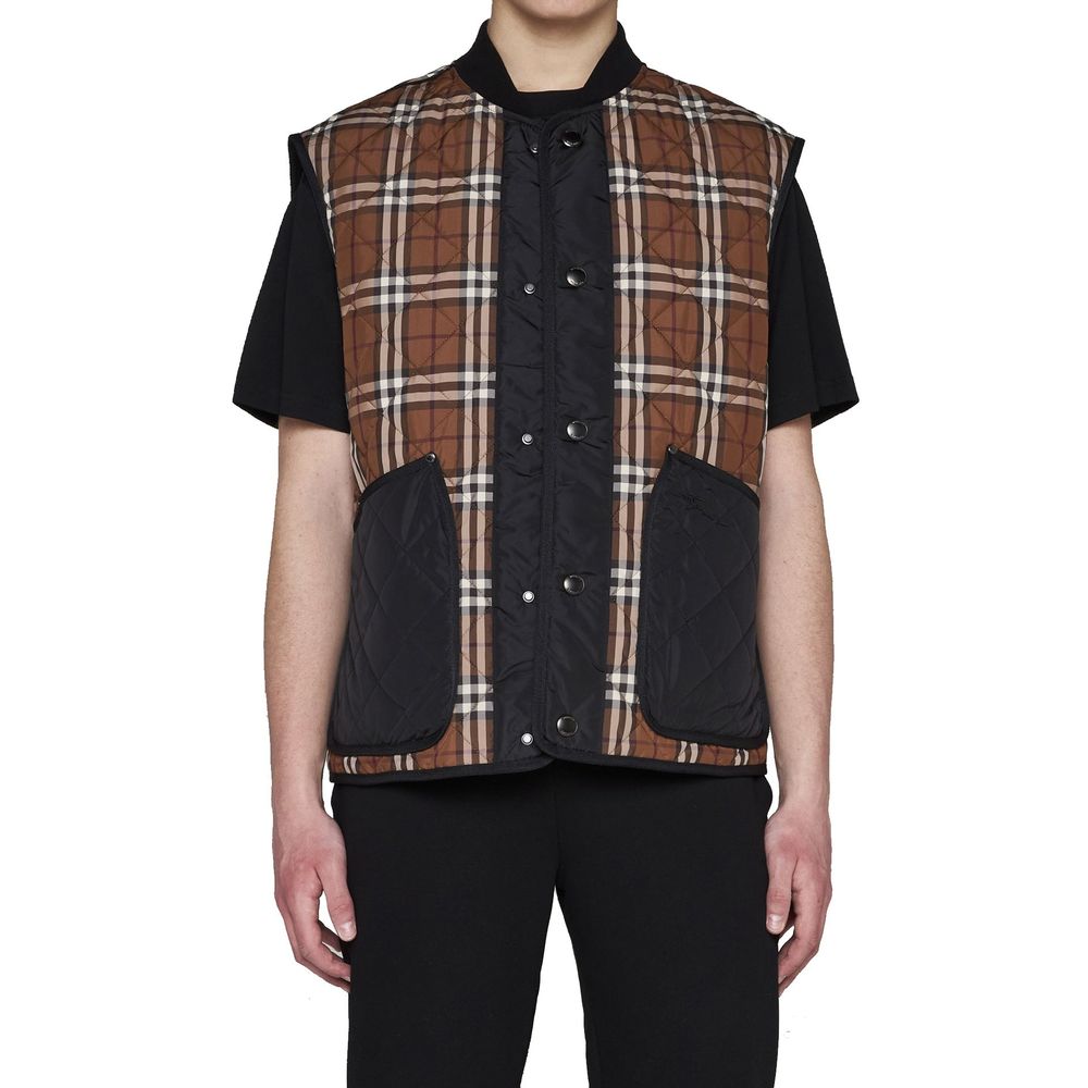 Burberry Brown Polyester Clothing - Designer Couture Elegance