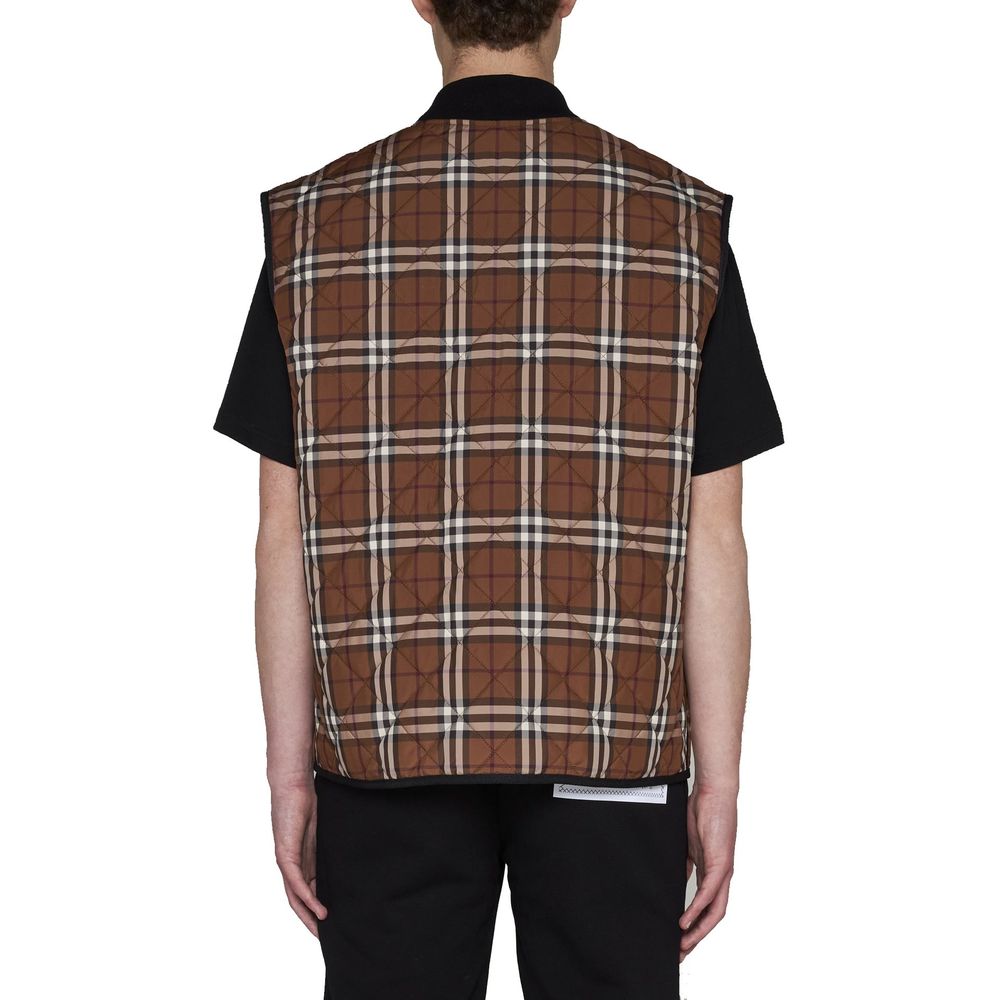 Burberry Brown Polyester Clothing - Designer Couture Elegance