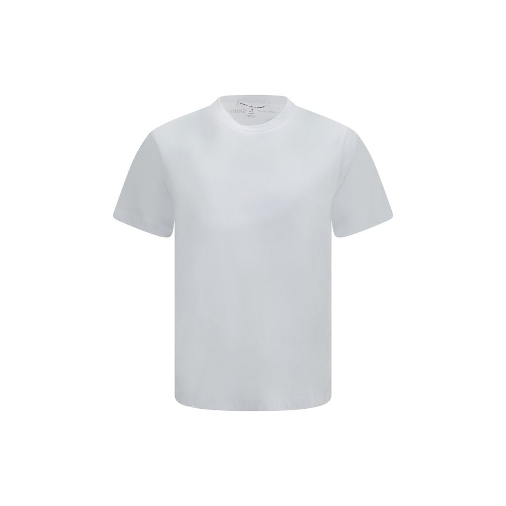 Comme Des Garçons White Cotton T-Shirt – Timeless Luxury Essential