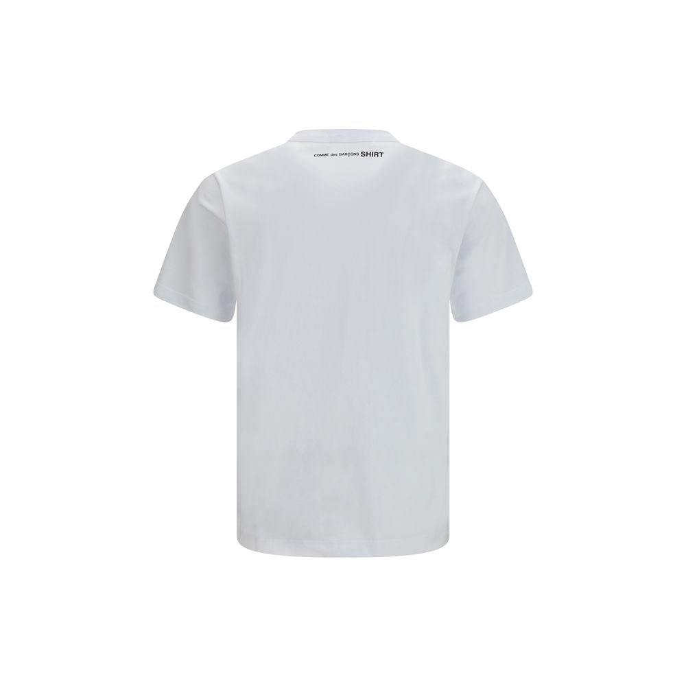 Comme Des Garçons White Cotton T-Shirt – Timeless Luxury Essential