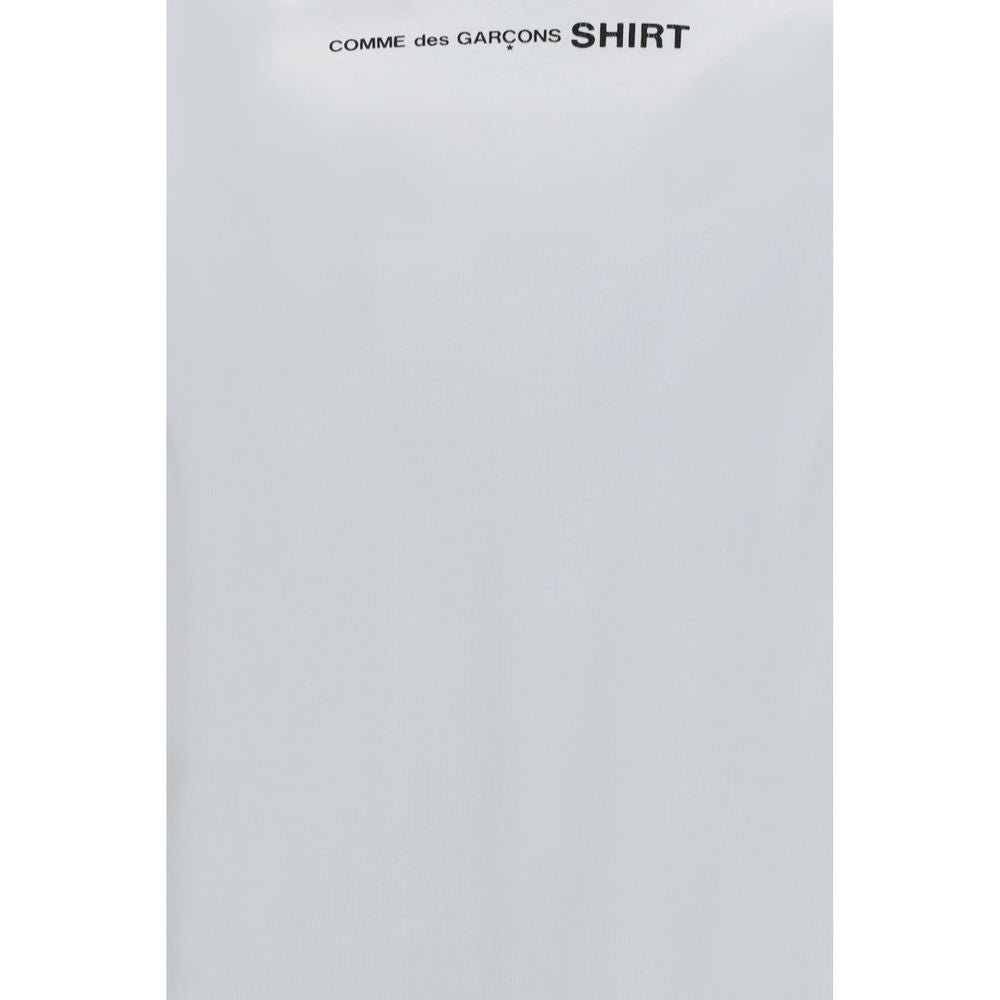 Comme Des Garçons White Cotton T-Shirt – Timeless Luxury Essential