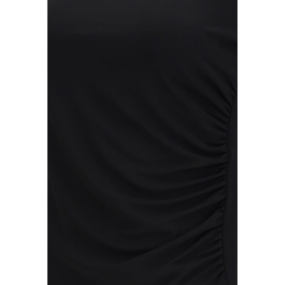 Max Mara Pure Black Viscose Shirt