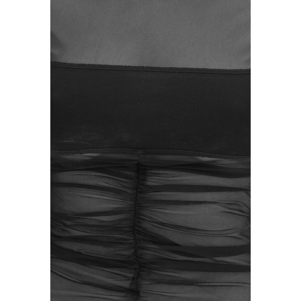 Rick Owens Black Nylon Shirt - Exquisite Haute Couture Elegance