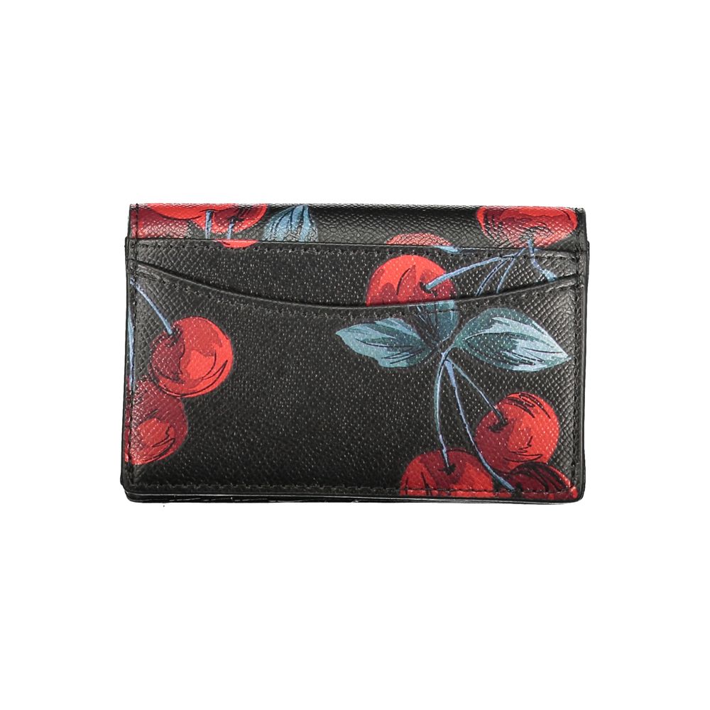 TWINSET Cherrie Wallet - Artisanal Luxury Accessory in Black