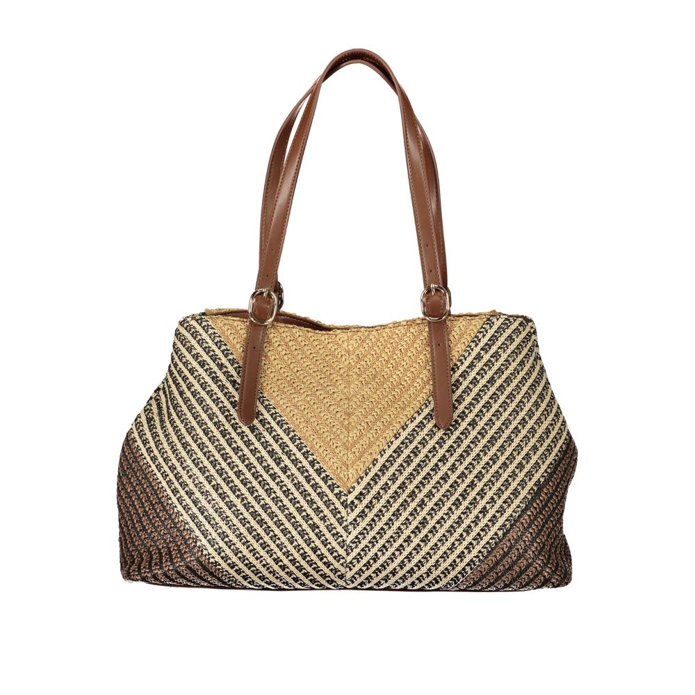 TWINSET Brown Polyester Women's Bag - Timeless Luxury Elegance
