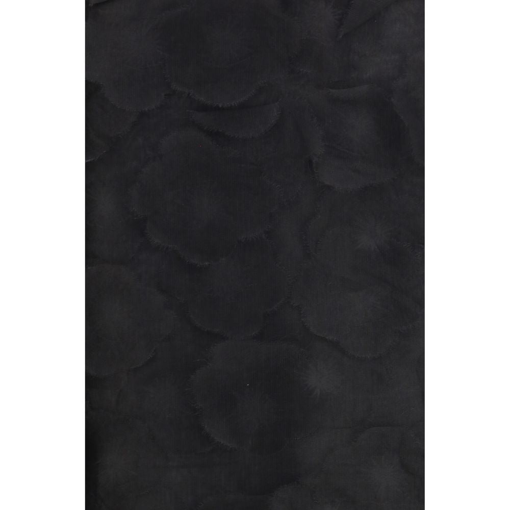 Max Mara Black Silk Long Skirt - Exquisite Italian Elegance