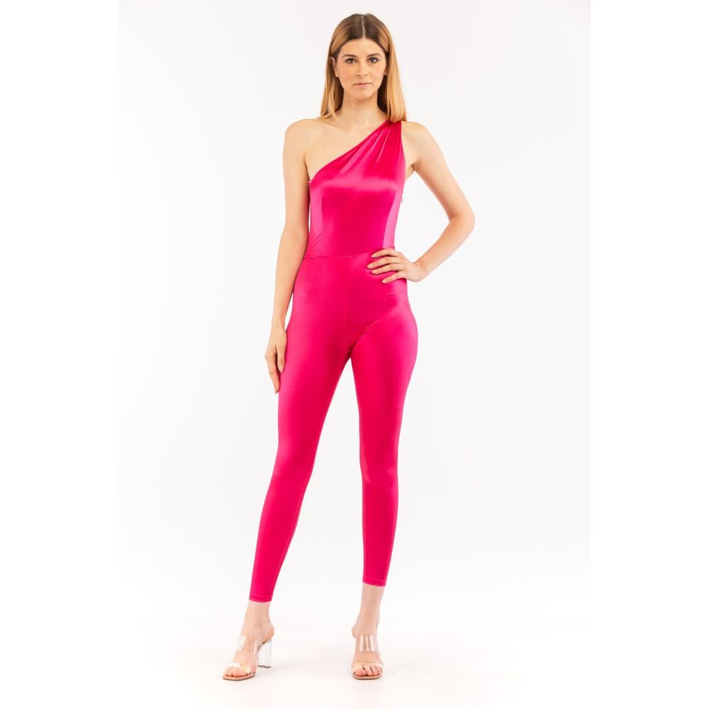 Elisabetta Franchi Pink Polyamide Jumpsuit - Timeless Luxury Elegance