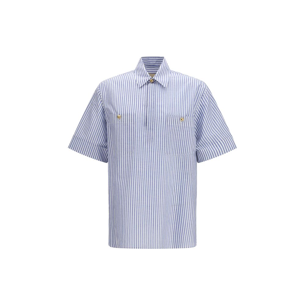 Valentino Multicolor Cotton Shortsleeve Shirt - Timeless Luxury