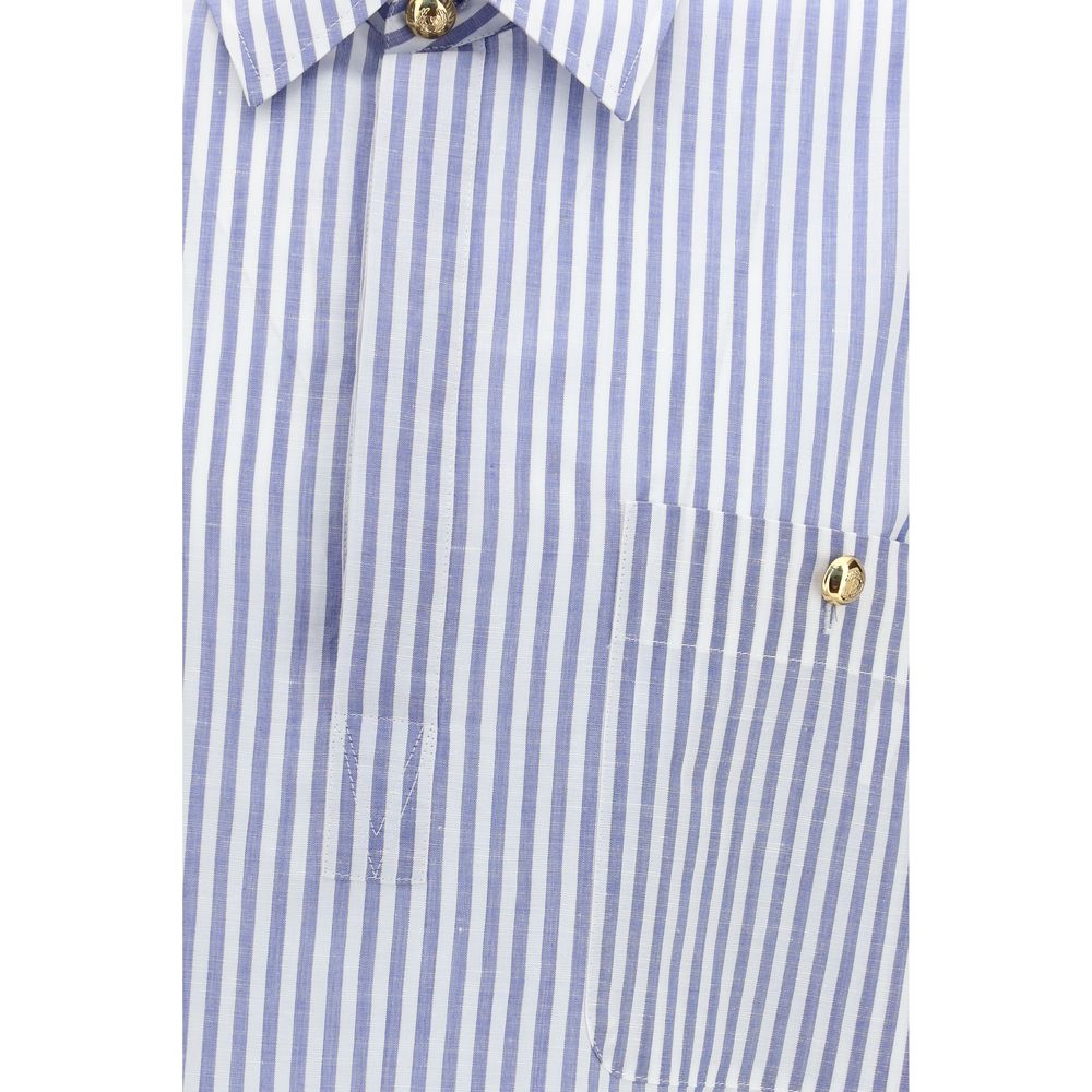 Valentino Multicolor Cotton Shortsleeve Shirt - Timeless Luxury