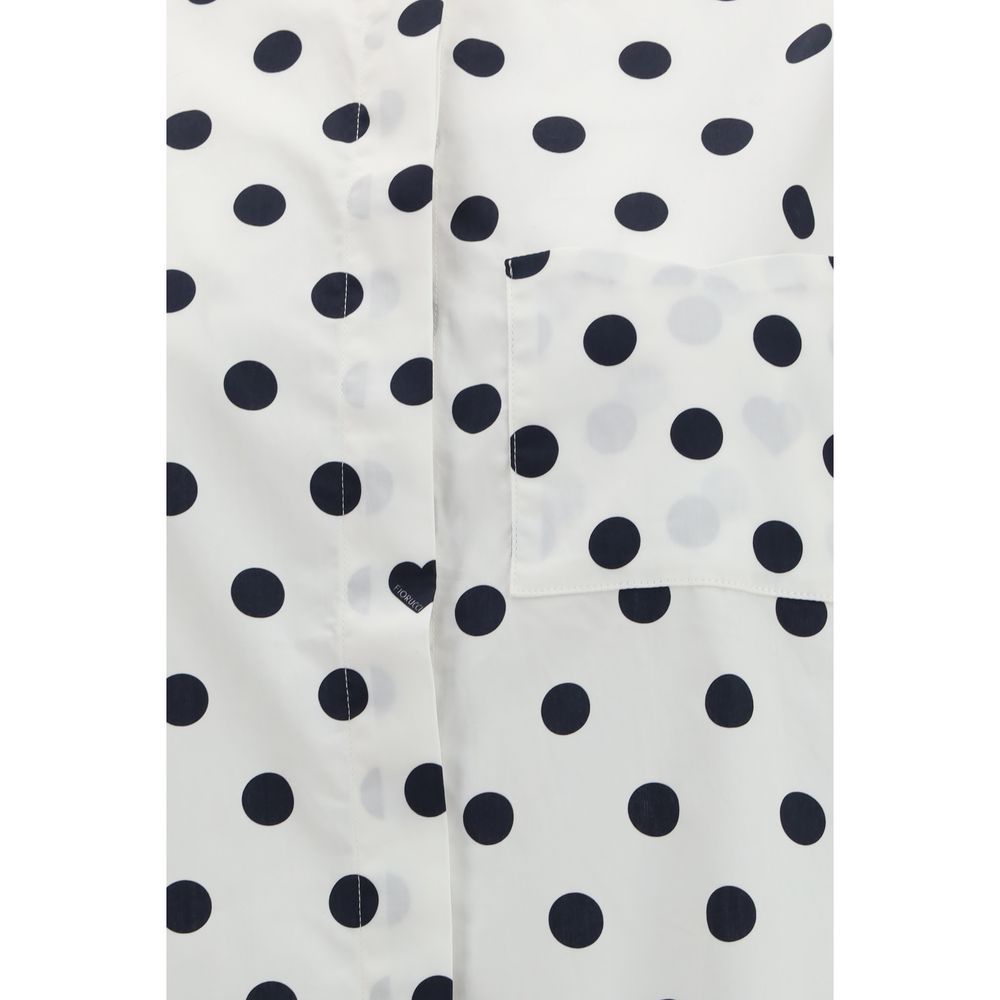 Experience the allure of the Fiorucci Multicolor Cotton Casual Dress, SS26 collection, crafted from 100% cotton for timeless elegance and playful charm.