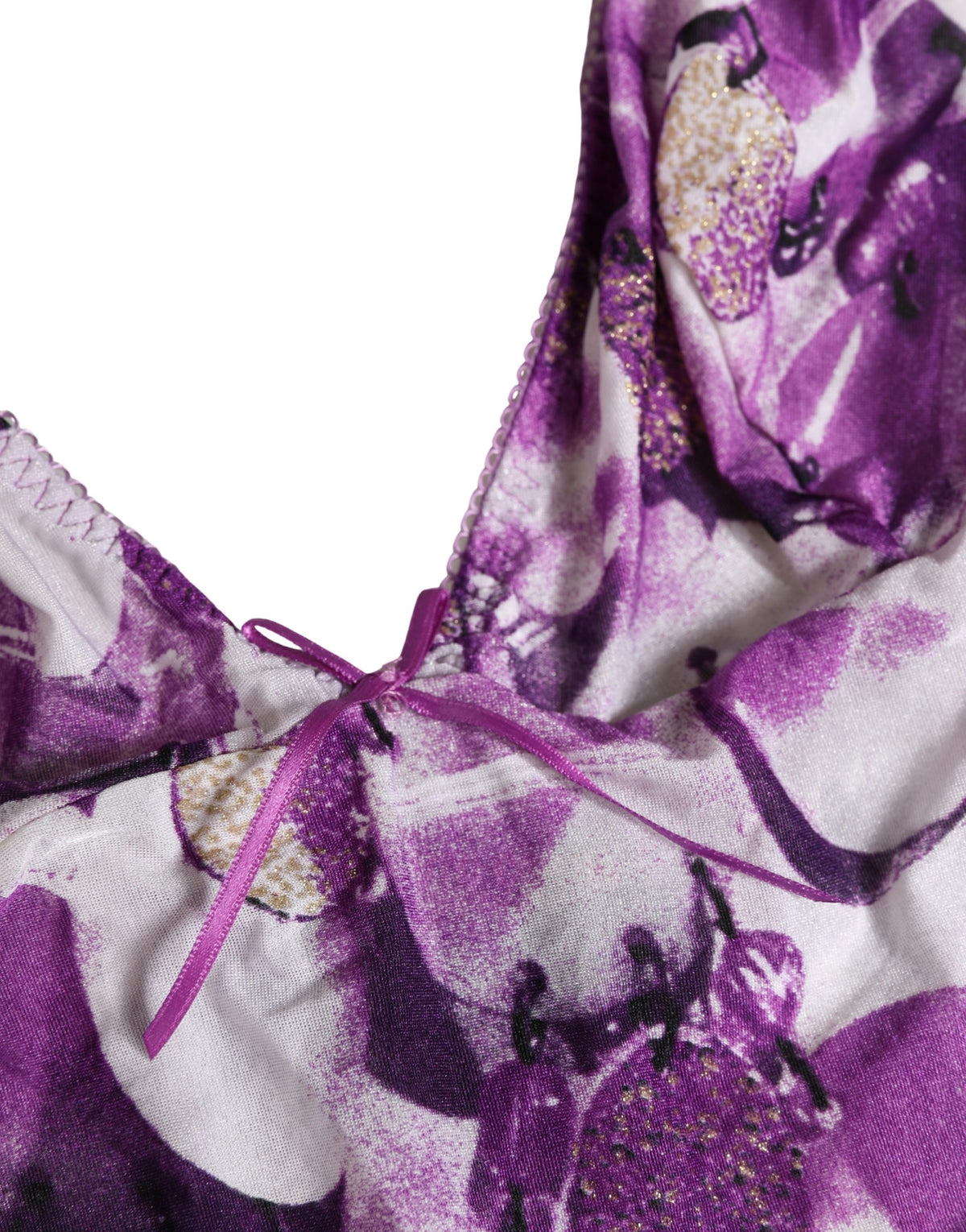Roberto Cavalli Multicolor Halter Neck Underwear Couture
