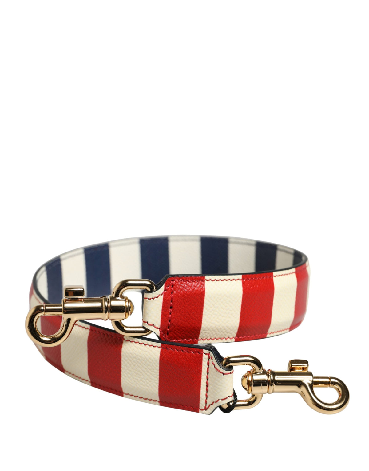 Dolce & Gabbana Multicolor Leather Shoulder Strap - Timeless Luxury