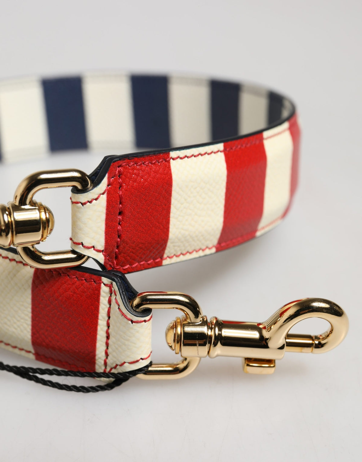 Dolce & Gabbana Multicolor Leather Shoulder Strap - Timeless Luxury